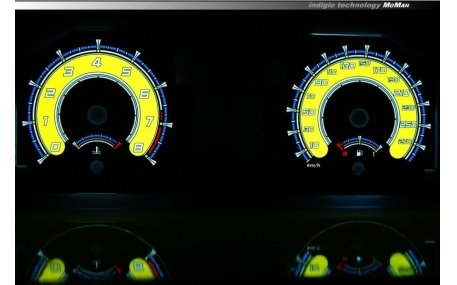 Шкалы приборов Renault Megane