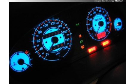 Шкалы приборов Skoda Felicia