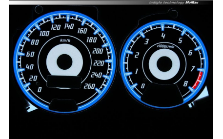 Шкалы приборов Subaru Impreza