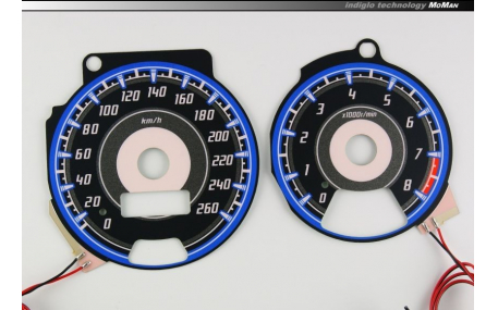 Шкалы приборов Subaru Impreza