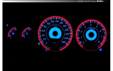 Шкалы приборов Subaru Impreza