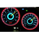 Шкалы приборов Subaru Impreza
