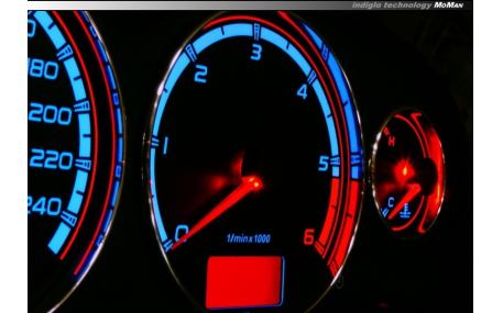 Шкалы приборов Toyota Avensis