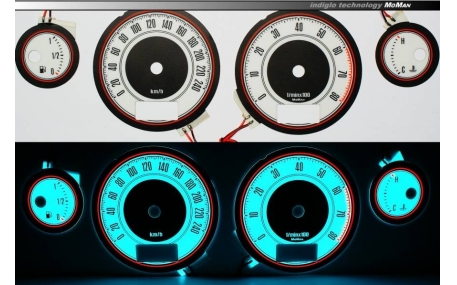 Шкалы приборов Toyota Avensis