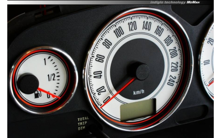 Шкалы приборов Toyota Avensis