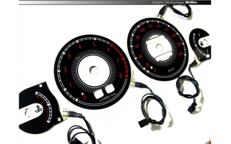 Шкалы приборов Toyota Corolla 