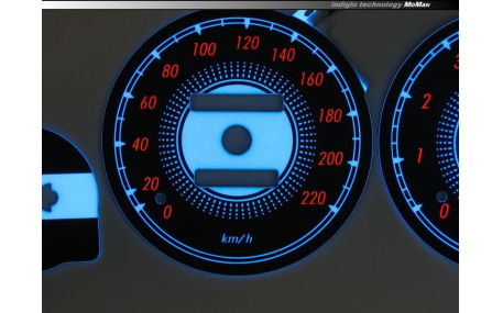 Шкалы приборов Toyota Corolla 