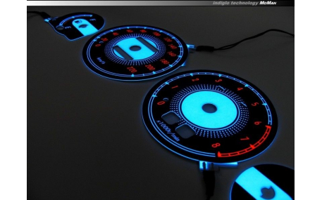 Шкалы приборов Toyota Corolla 