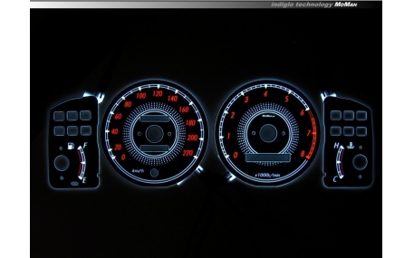 Шкалы приборов Toyota Corolla