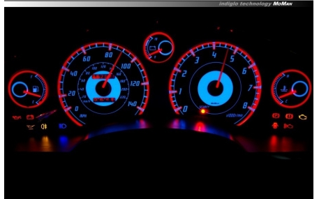 Шкалы приборов Toyota MR2