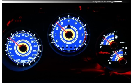 Шкалы приборов Toyota Supra
