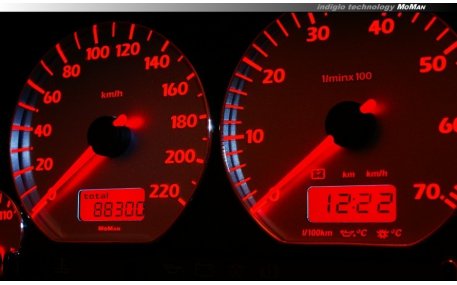 Шкалы приборов Volkswagen Golf 3