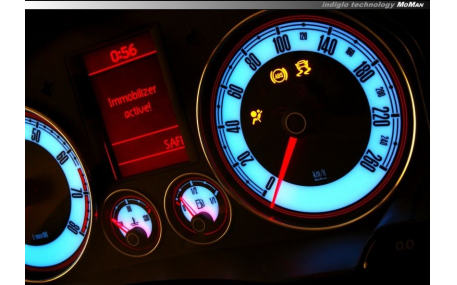 Шкалы приборов Volkswagen Golf 5