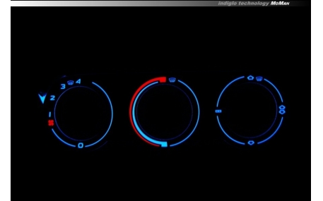 Шкалы приборов Mercedes Vito