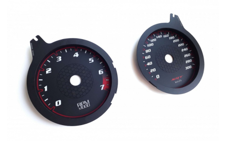 Шкалы приборов Dodge Charger SRT