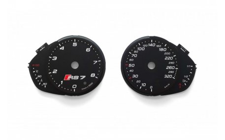 Шкалы приборов Audi A6 C7