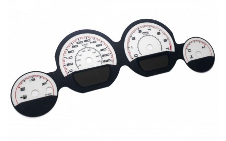 Шкалы приборов Dodge Challenger