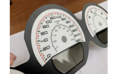 Шкалы приборов Dodge Challenger