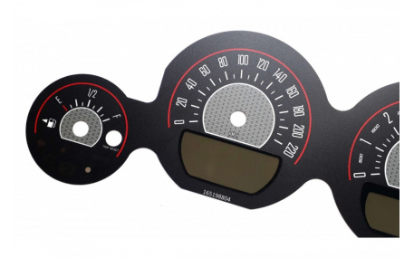 Шкалы приборов Dodge Challenger