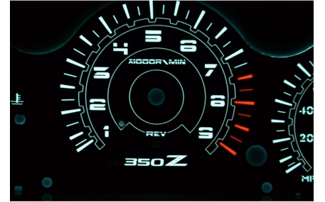 Шкалы приборов Nissan 350Z