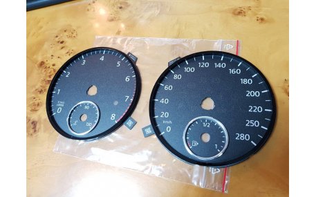 Шкалы приборов AUDI A7/S7