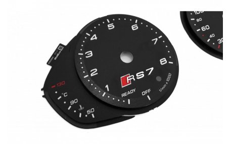 Шкалы приборов AUDI RS7