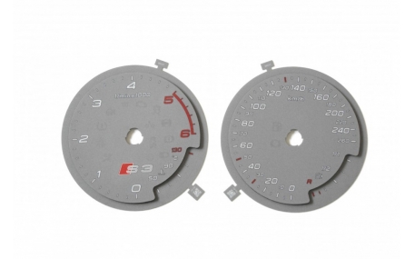 Шкалы приборов AUDI S3 8V