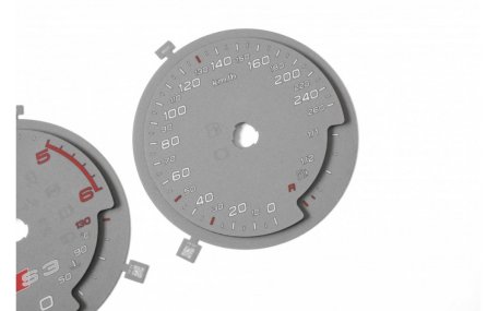 Шкалы приборов AUDI S3 8V