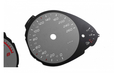 Шкалы приборов AUDI S4 8K