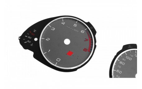 Шкалы приборов AUDI S5