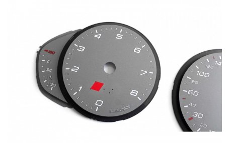 Шкалы приборов AUDI S8 D4
