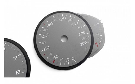 Шкалы приборов AUDI S8 D4