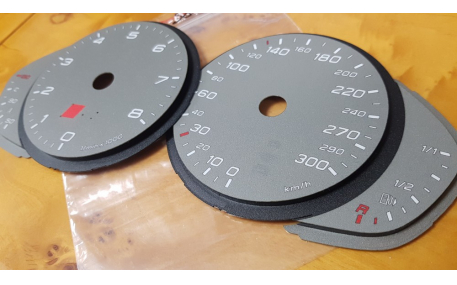 Шкалы приборов AUDI S8 D4