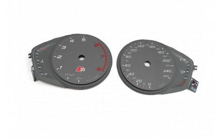 Шкалы приборов AUDI A5