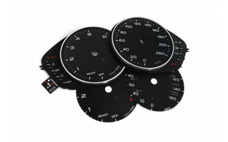 Шкалы приборов AUDI A5