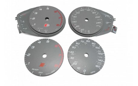 Шкалы приборов AUDI A5