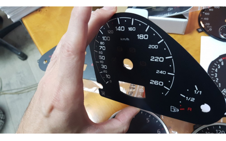 Шкалы приборов AUDI