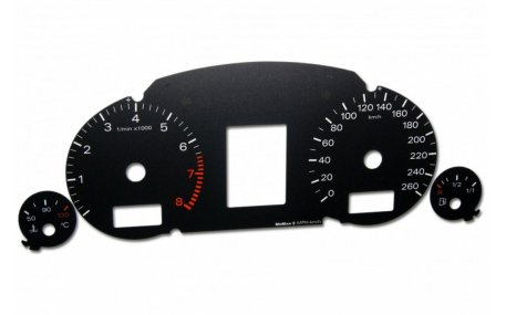 Шкалы приборов AUDI A4