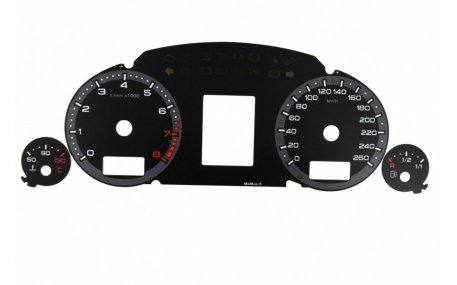 Шкалы приборов AUDI A4