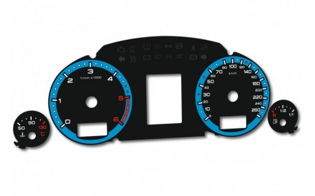 Шкалы приборов AUDI A4