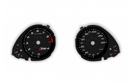 Шкалы приборов AUDI