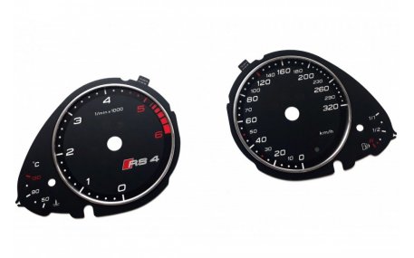 Шкалы приборов AUDI