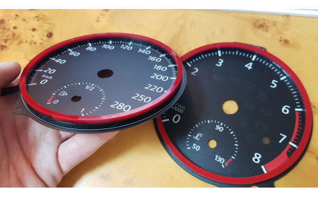 Шкалы приборов AUDI RS5