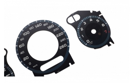 Шкалы приборов Mercedes