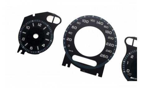 Шкалы приборов Mercedes