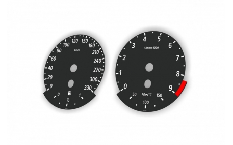 Шкалы приборов BMW E63