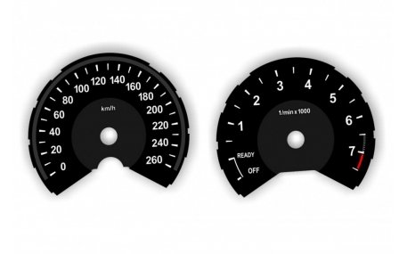 Шкалы приборов BMW X1 F48