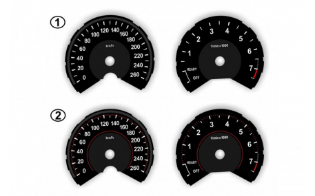 Шкалы приборов BMW X1 F48