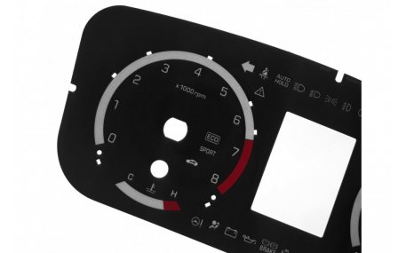 Шкалы приборов Hyundai Sonata