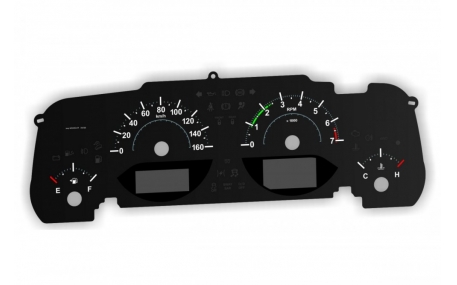 Шкалы приборов Jeep Wrangler JK